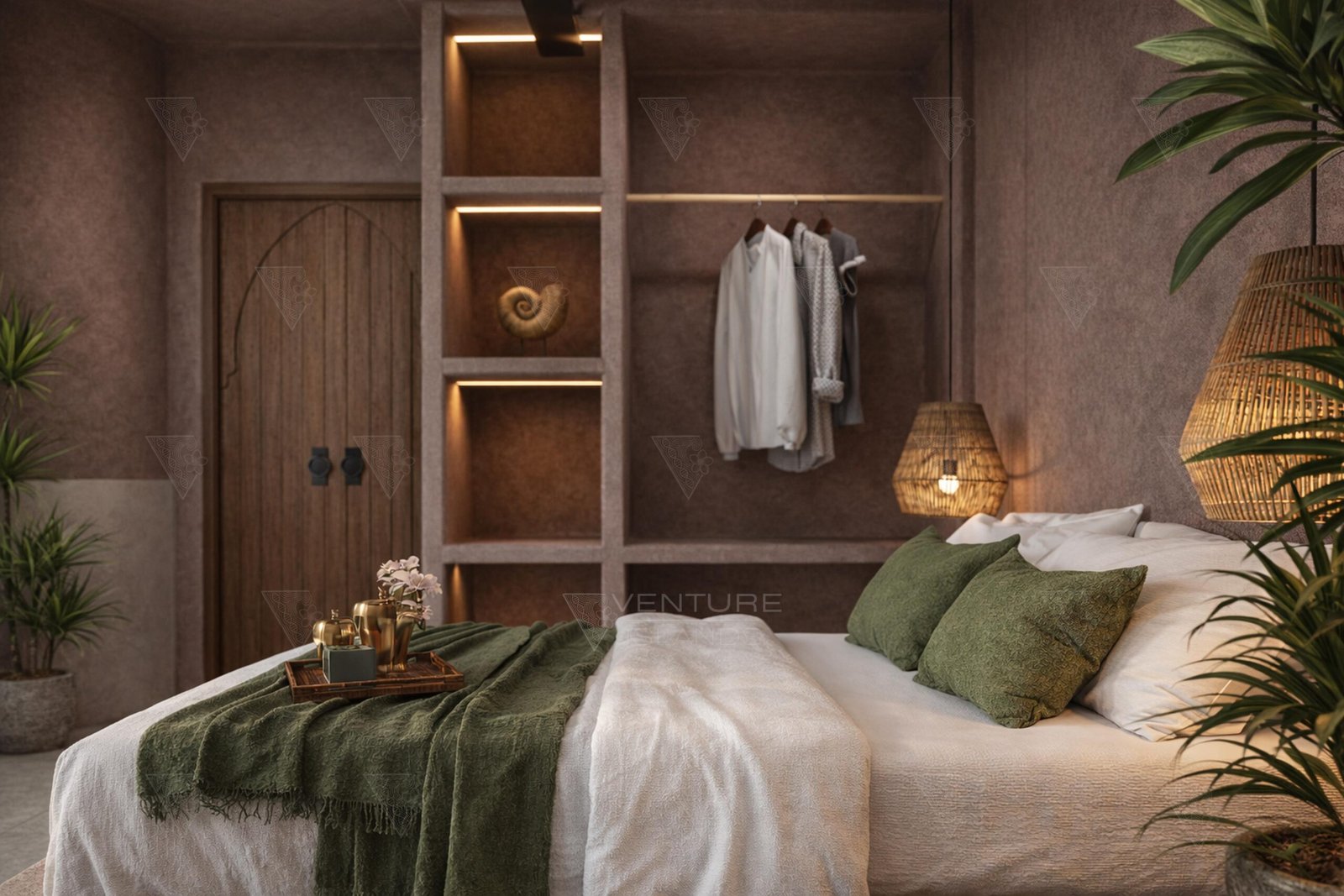 Bed & Storage _ Bedroom _ Villa Type 2