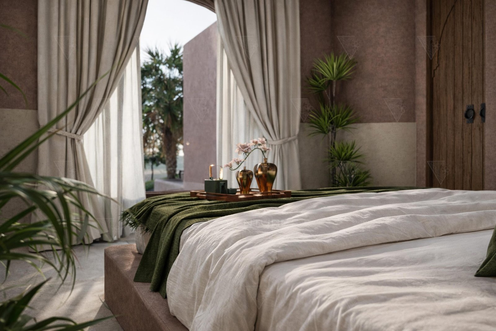 Detail _ Bed _ Bedroom _ Villa Type 2