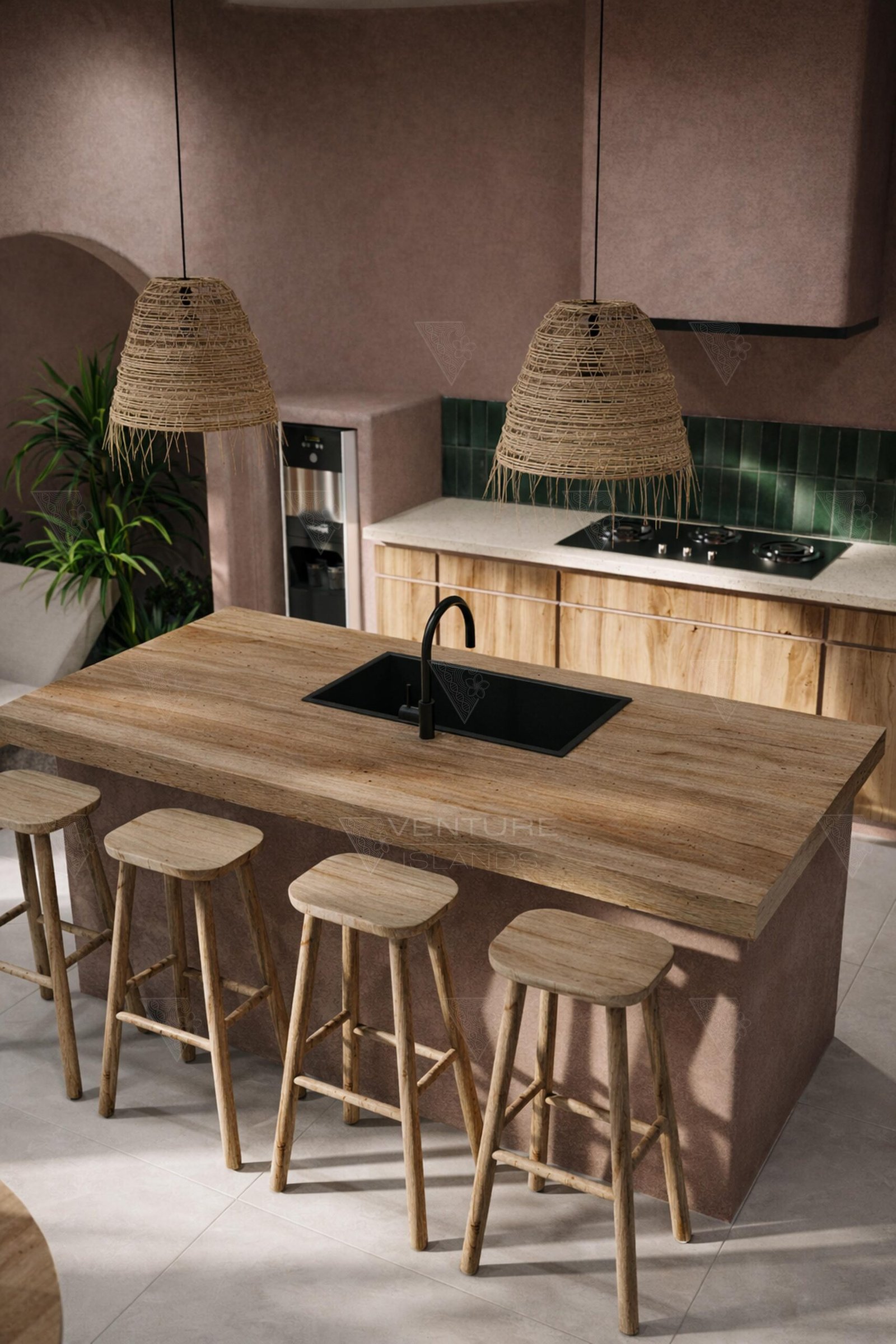Kitchen from above _ Villa Type 2