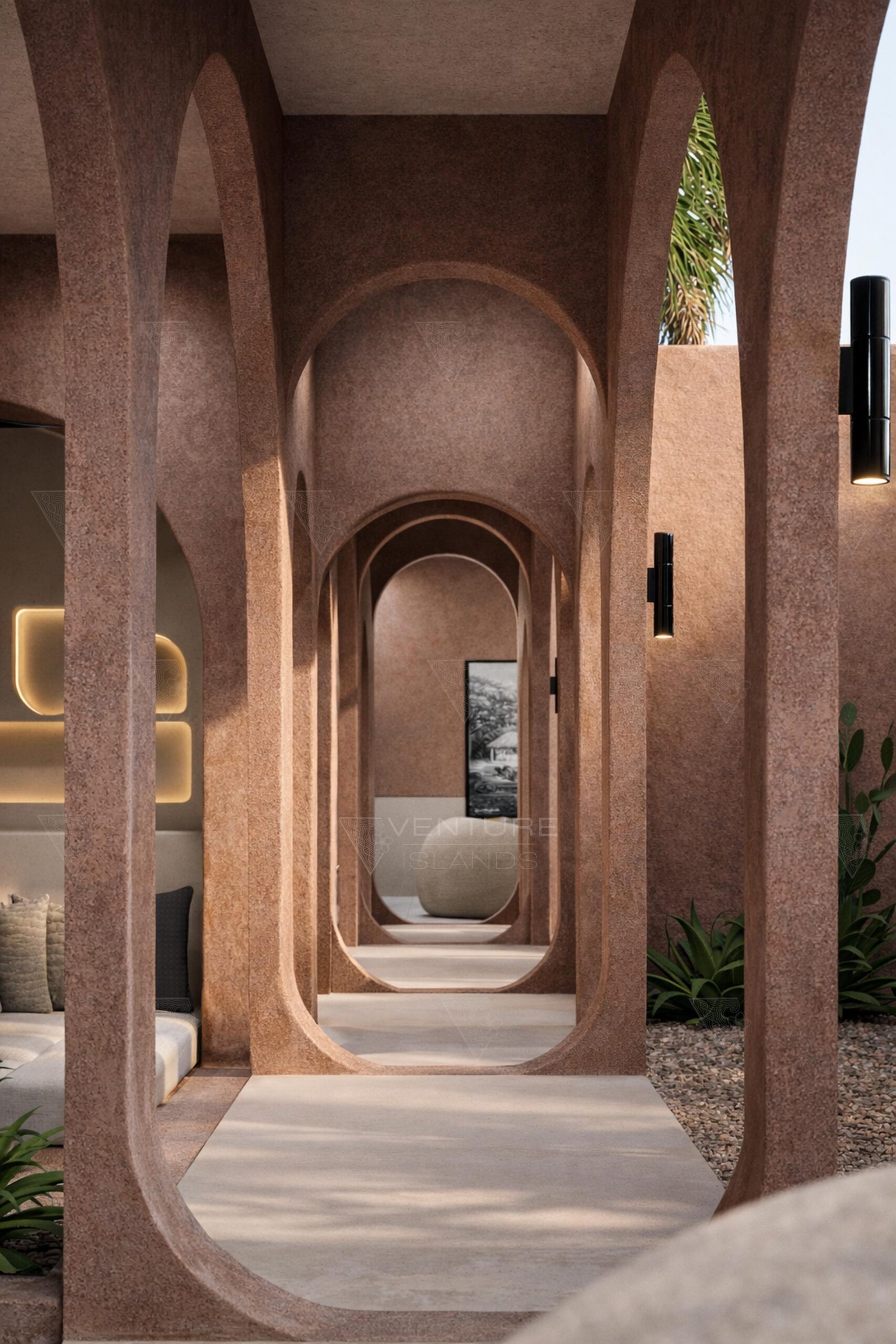 Outside Corridor _ Villa Type 2