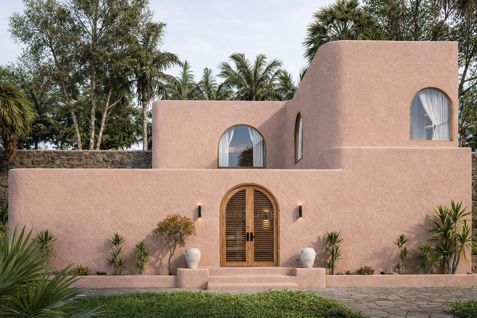 Villa from Outside _ Villa Type 2(1)