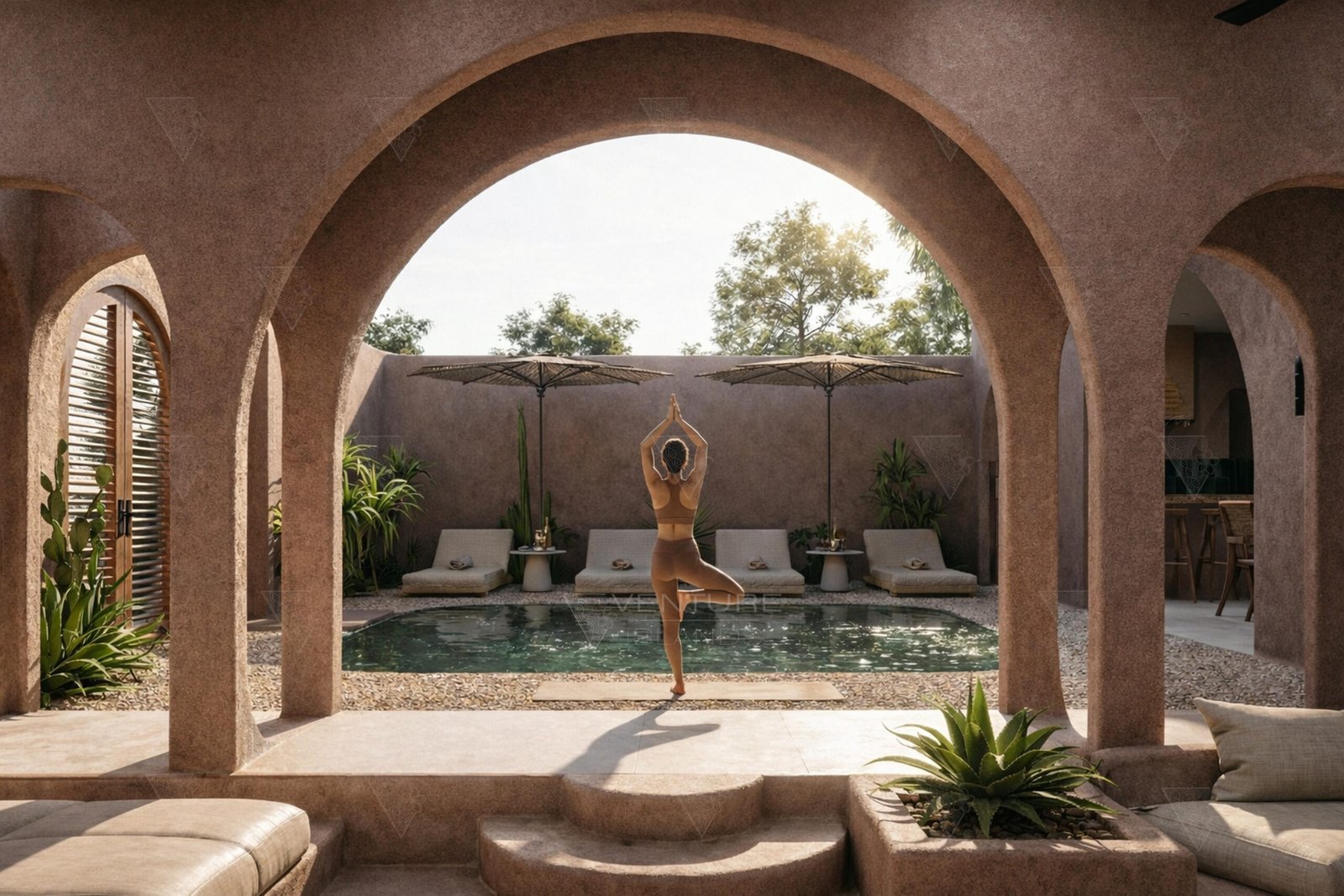 Yoga _ Courtyard _ Villa Type 2